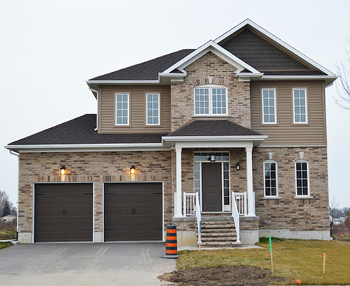 Cornerstones past project - home in Stayner